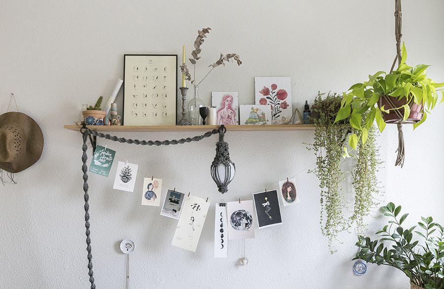 Decoração que celebra o fazer manual