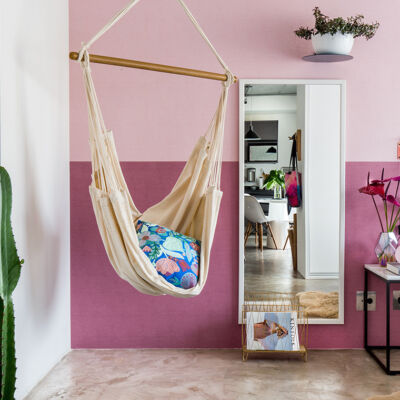 Apê charmoso com estilo escandinavo