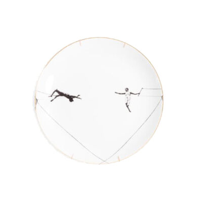 PRATO DECORATIVO TRAPÉZIO