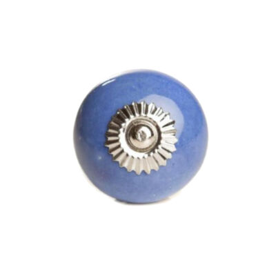 PUXADOR EM CERÂMICA SUN AZUL