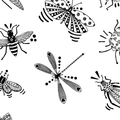 Papel de parede Insetos by Ana Strumpf