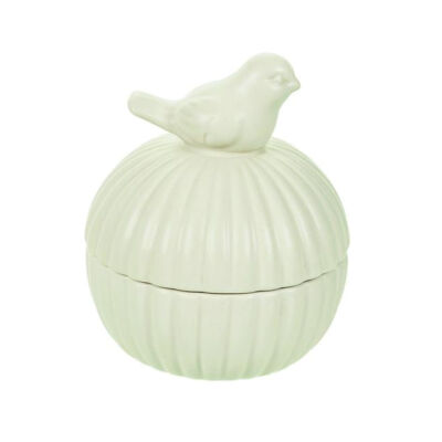 CAIXA REDONDA NUDE EM CERÂMICA