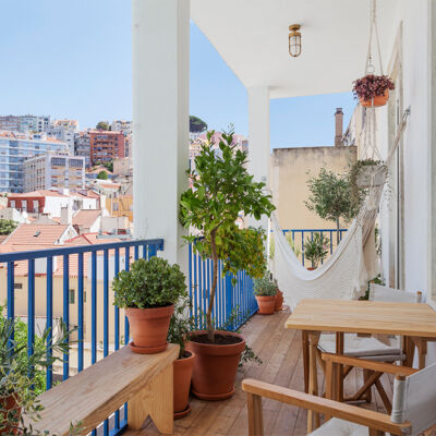 Varanda com rede em Portugal