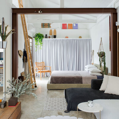 Casa estilo loft com espaços integrados