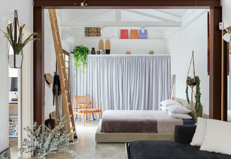 Casa estilo loft com espaços integrados