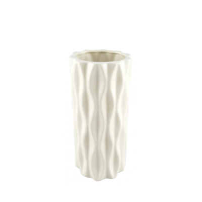 VASO DE CERAMICA BRANCO G