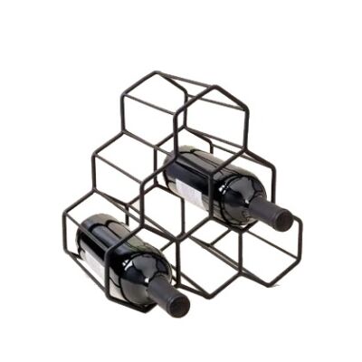 ADEGA 6 GARRAFAS COLMEIA PRETA