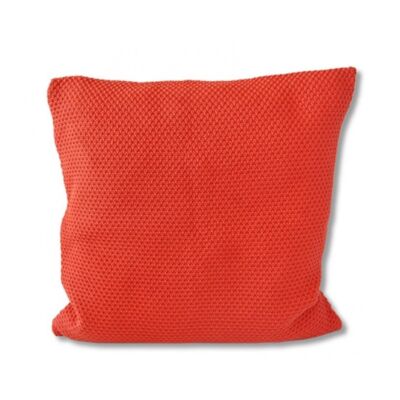 almofada tricot links tangerina