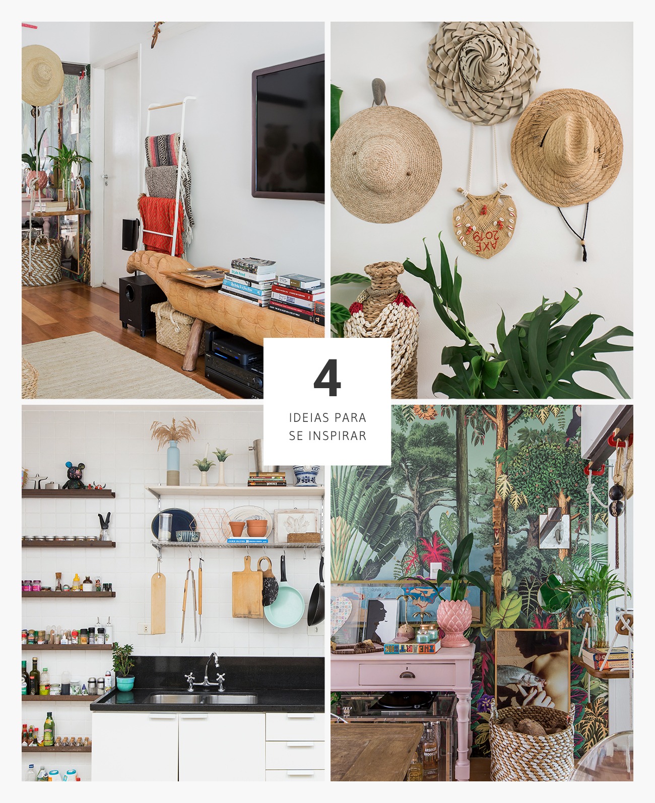 Casa com detalhes rústicos e boas ideias de decoração