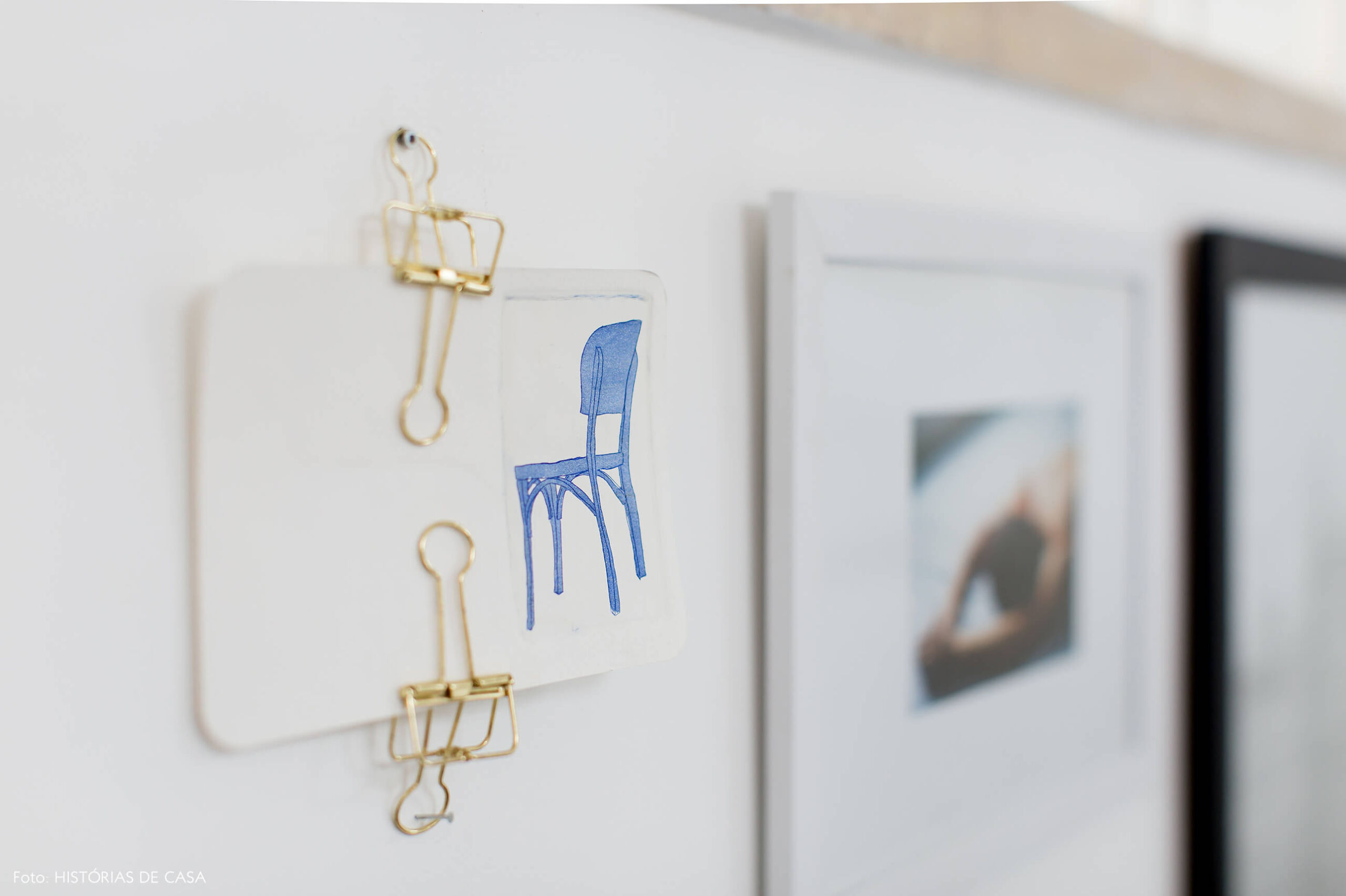 Detalhes charmosos na parede