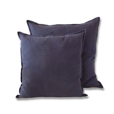 Capa almofada linho Índigo