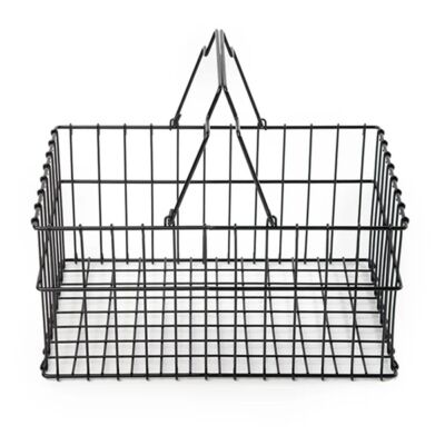 Cesta organizadora preta