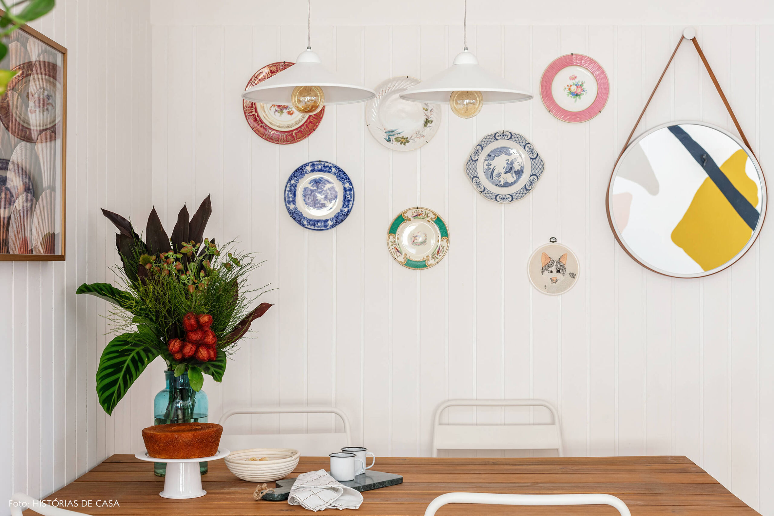 Antes e depois, sala nova e mais colorida após pequena reforma