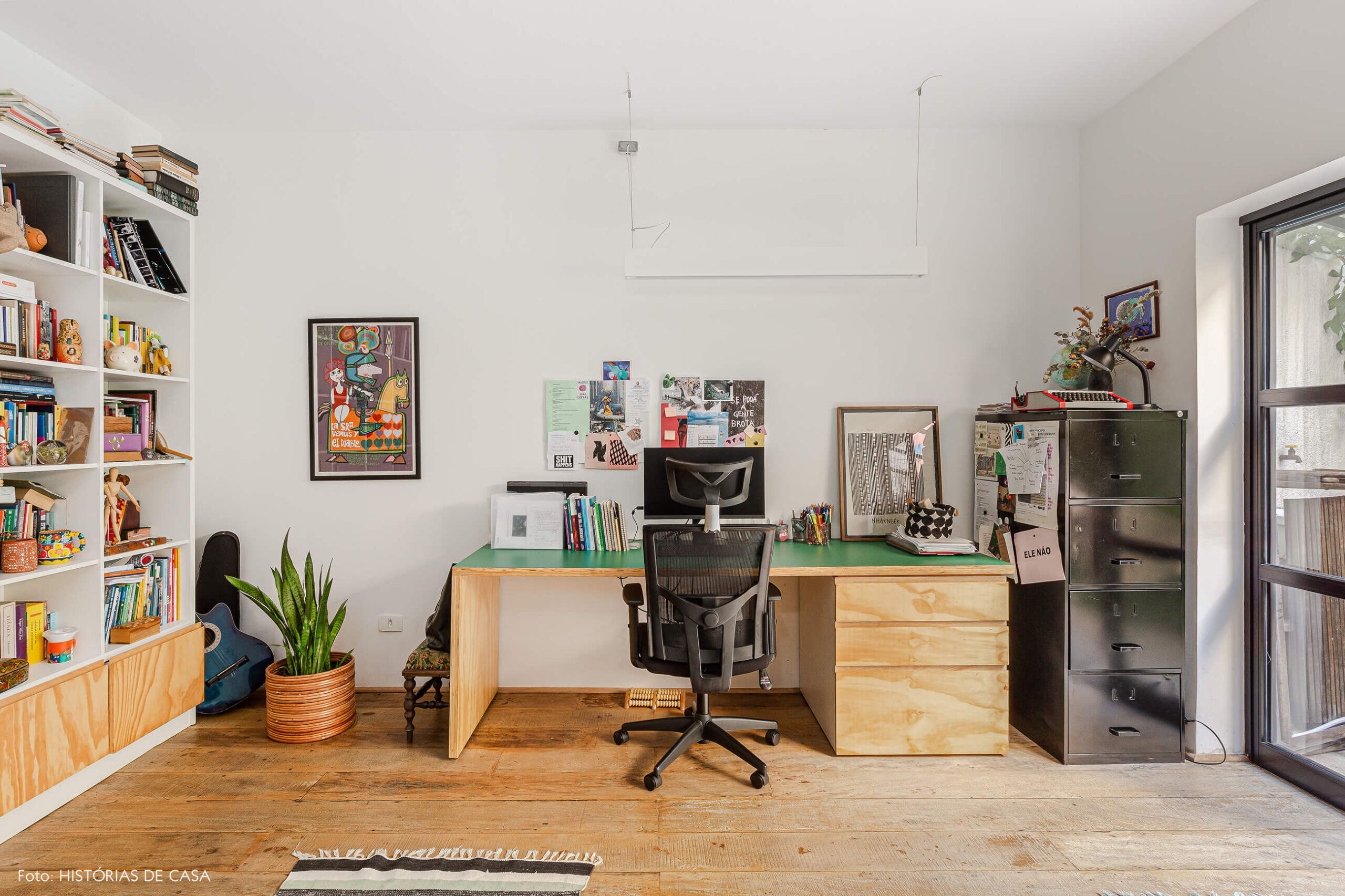 Apartamento térreo com home office para os moradores