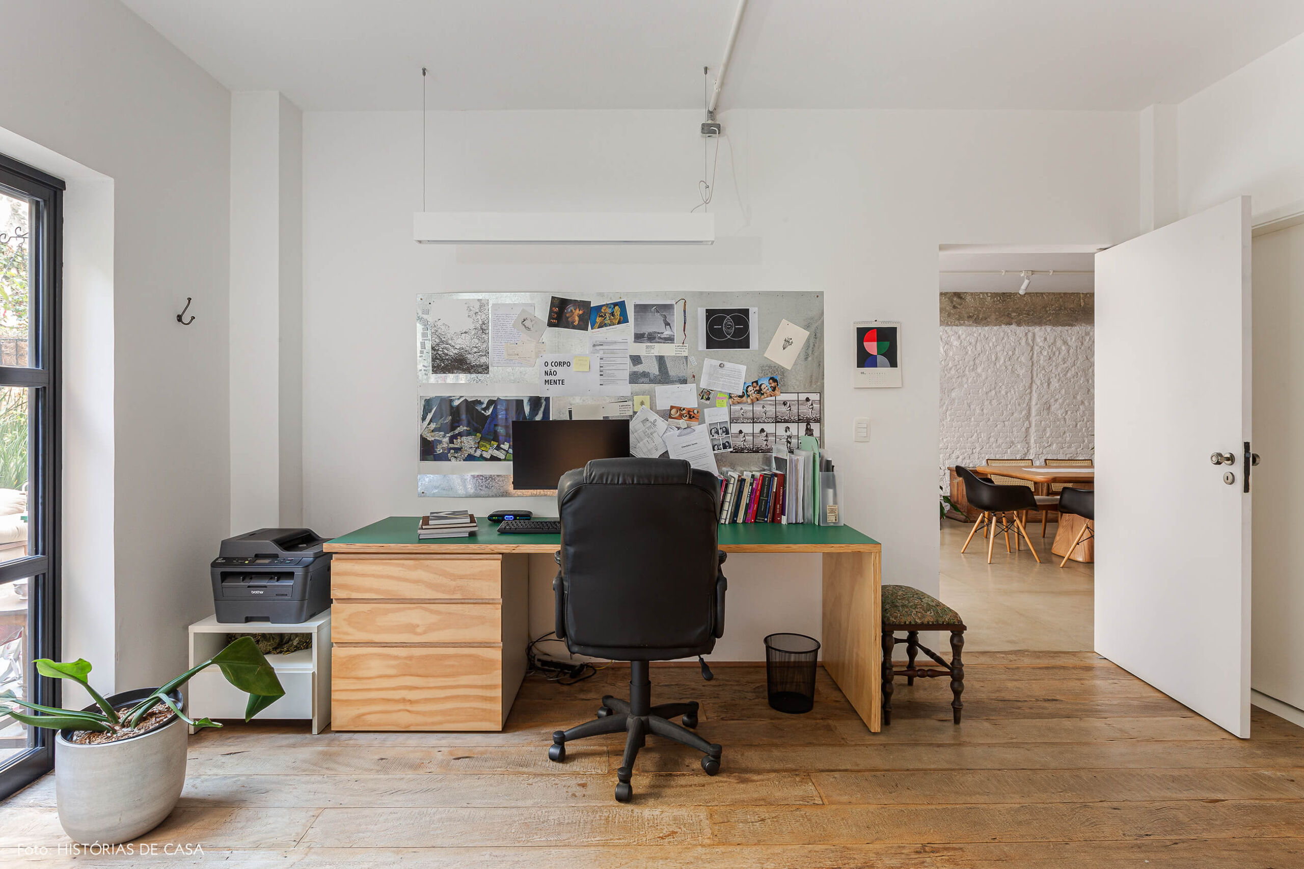 Apartamento térreo com home office para os moradores