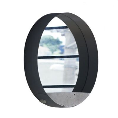 Espelho Loop | Preto