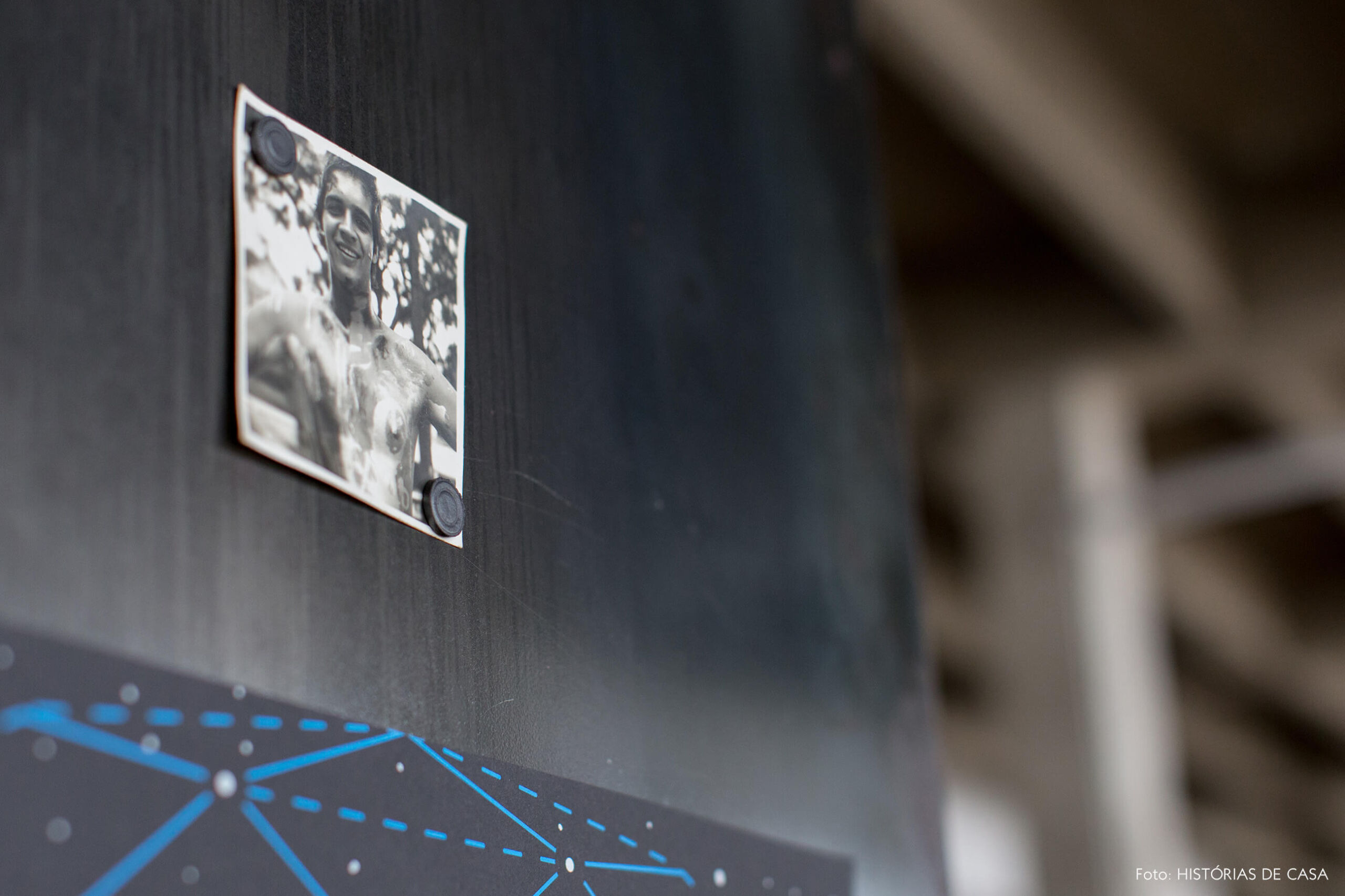 decoração copan porta preta detalhe foto