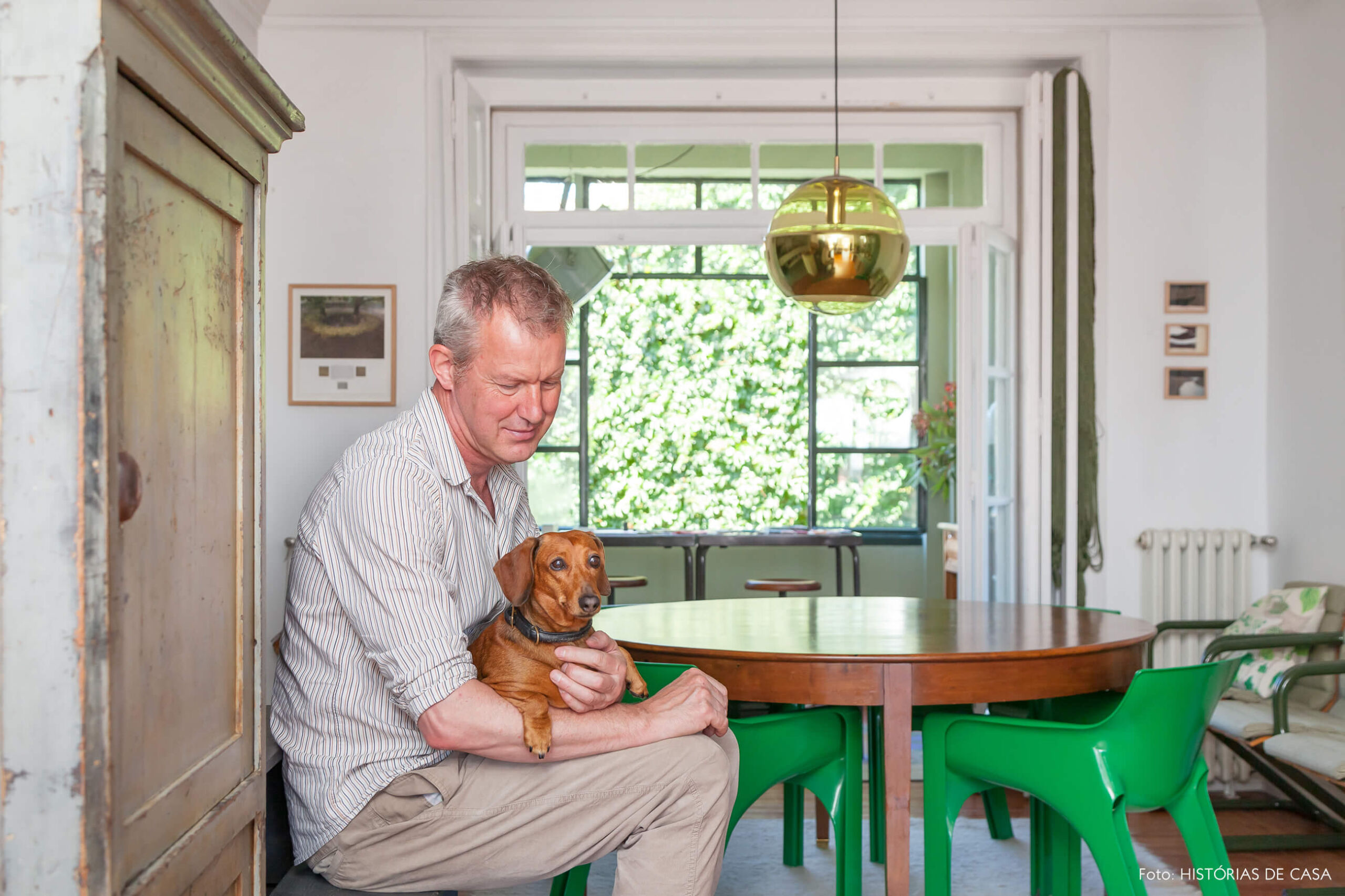 decoração retrato e pet cachorro