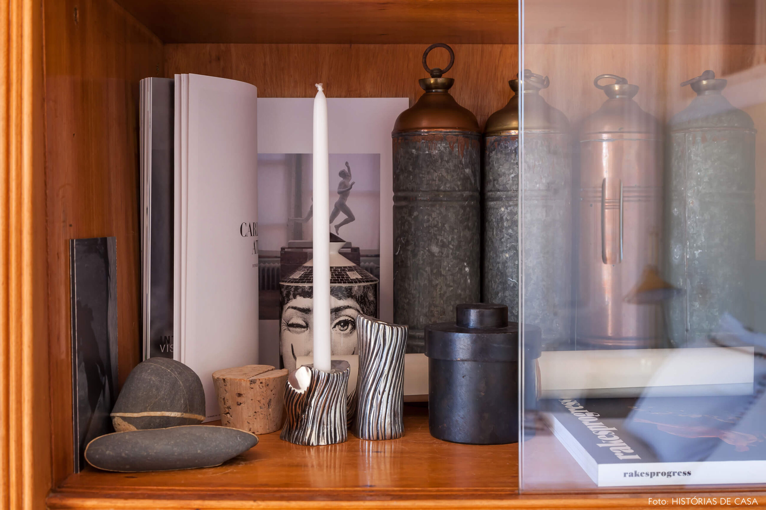 Ap decoração detalhes estante madeira