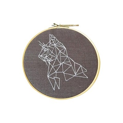 BASTIDOR BANKSY GATO PERFIL