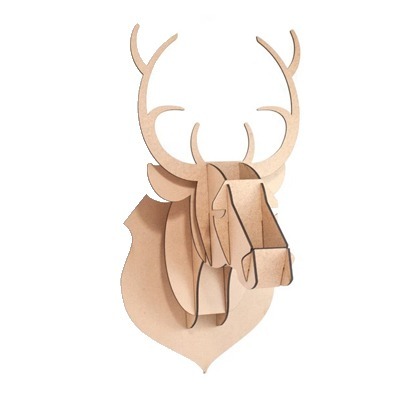 cabeça cervo para parede