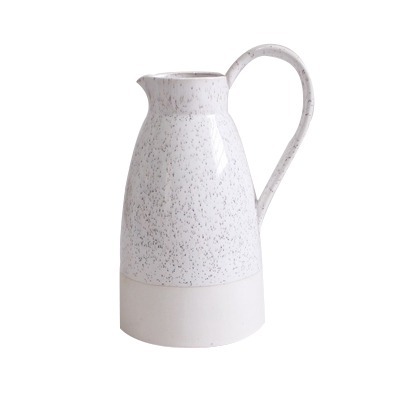jarra ceramica branca