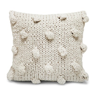 Almofada tricot branco