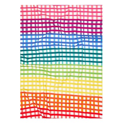 lençol de cobrir quadriculado colorido