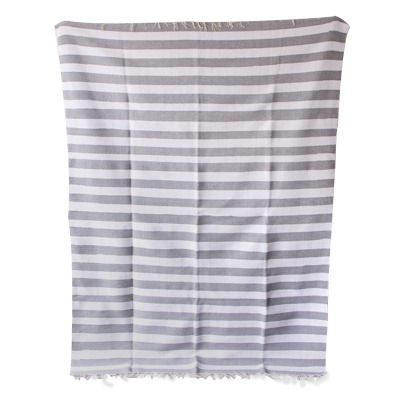 Tapete Striped – Cinza e Branco