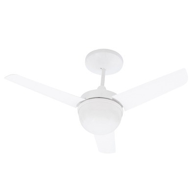 Ventilador de Teto 3 pás Branco