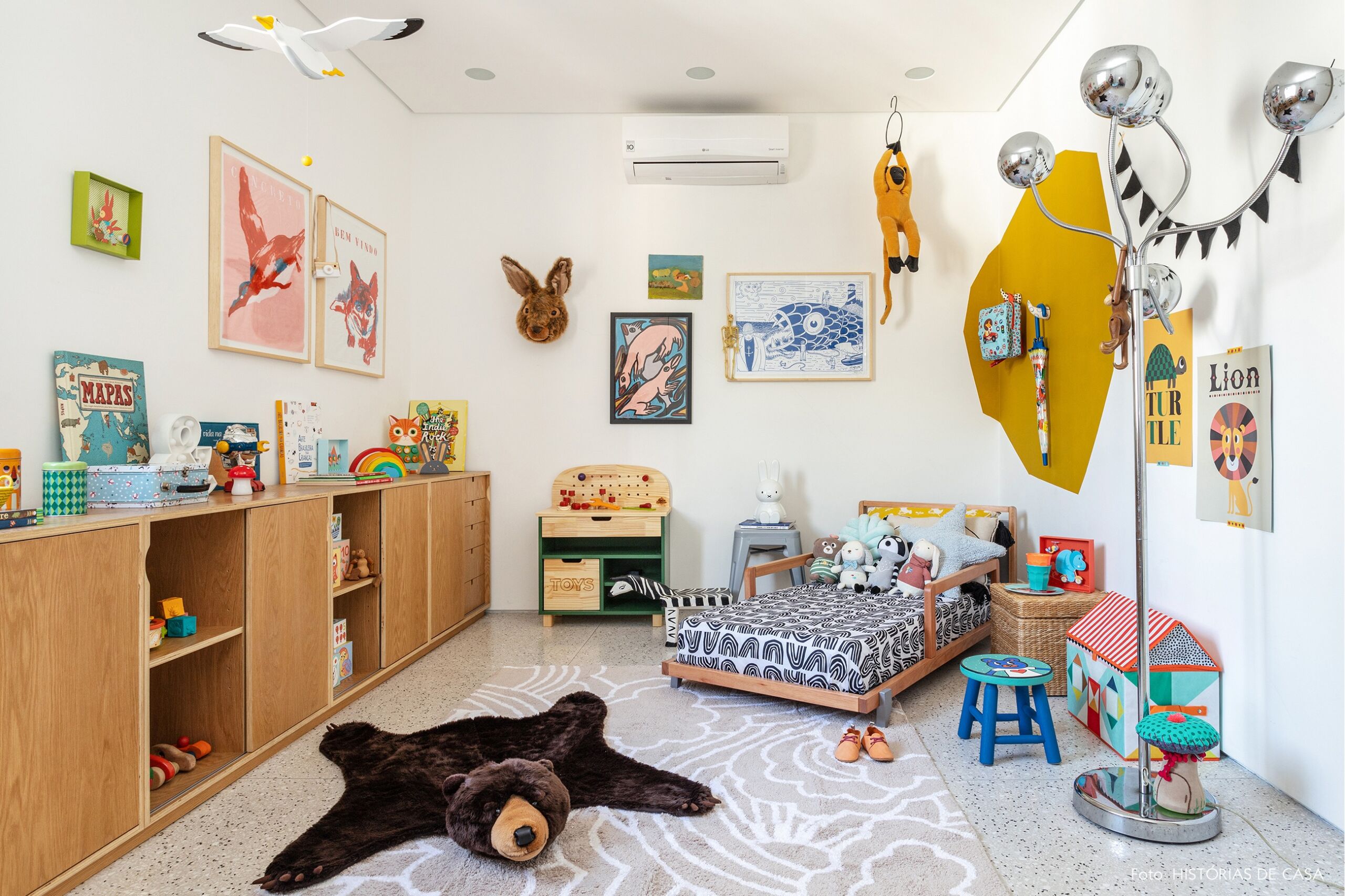 Caixa Organizadora Infantil Djeco - Casa Multicolor