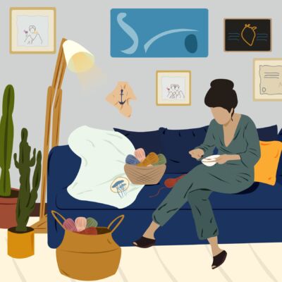 Bordado manual na decoração com Flávia Lhacer no Histórias de Casa