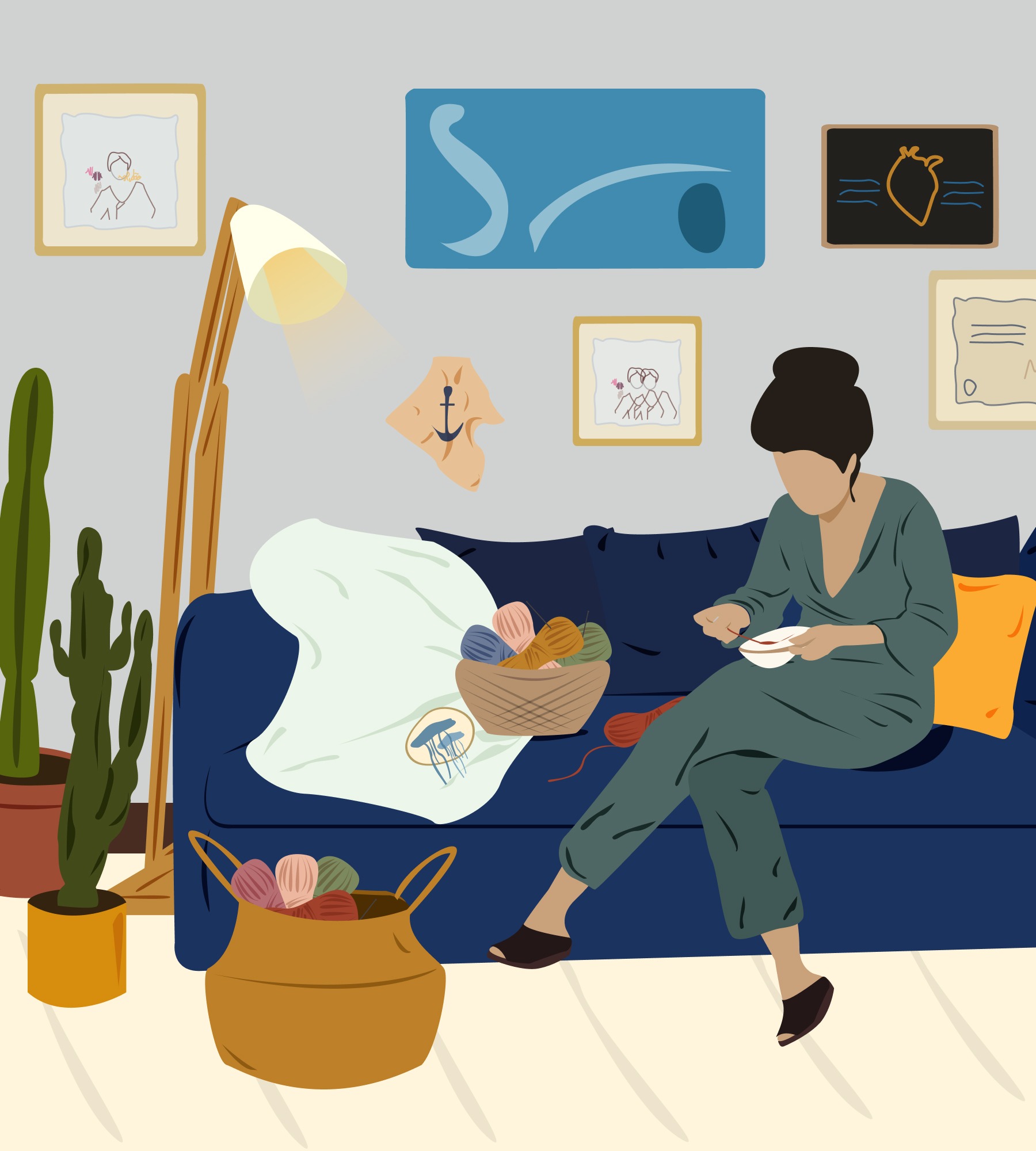 Bordado manual na decoração com Flávia Lhacer no Histórias de Casa