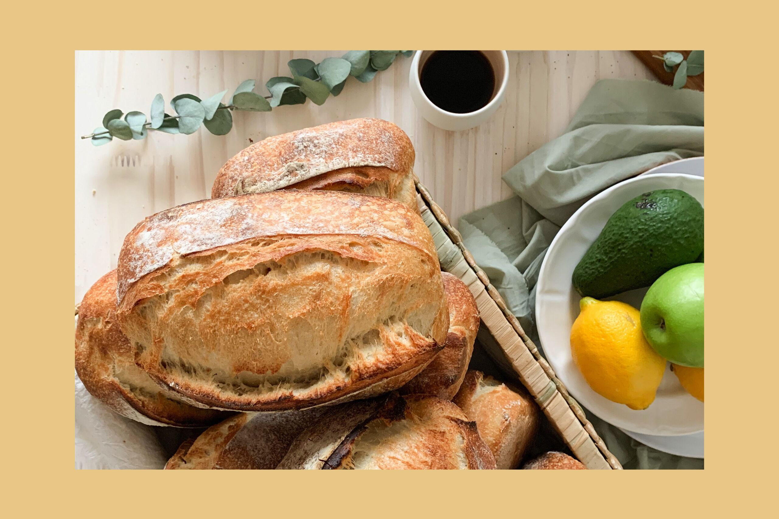 Pão de fermentação natural na quarentena com Na Fila do Pão