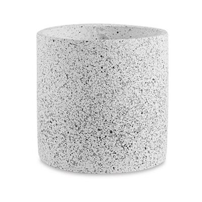 Cachepot em Cimento branco G