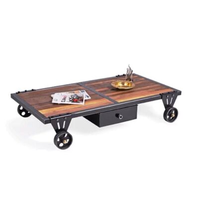 mesa de centro cart table