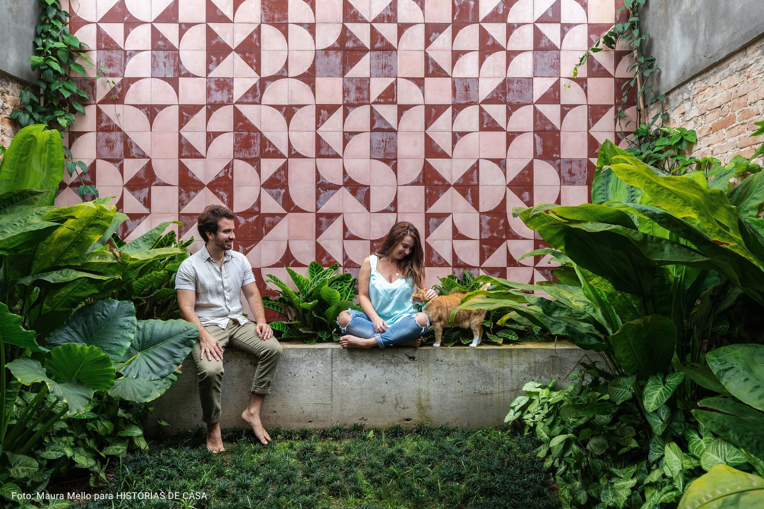 fundos de casa com ladrilhos hidraulicos