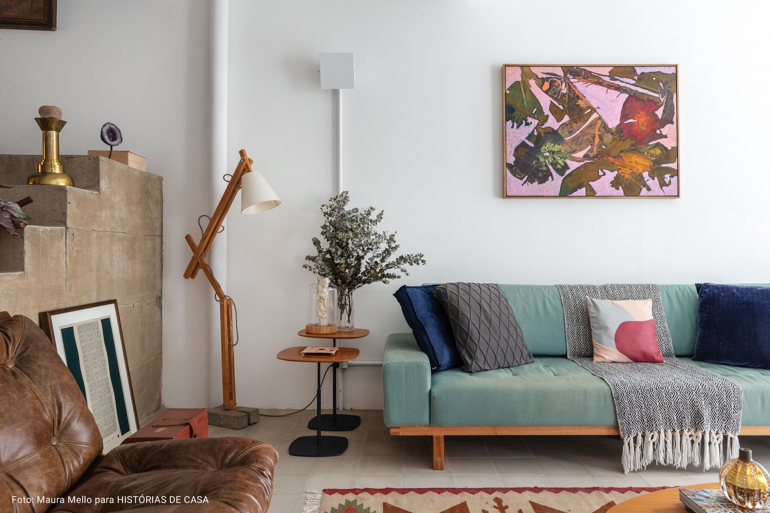 sala com estilo industrial