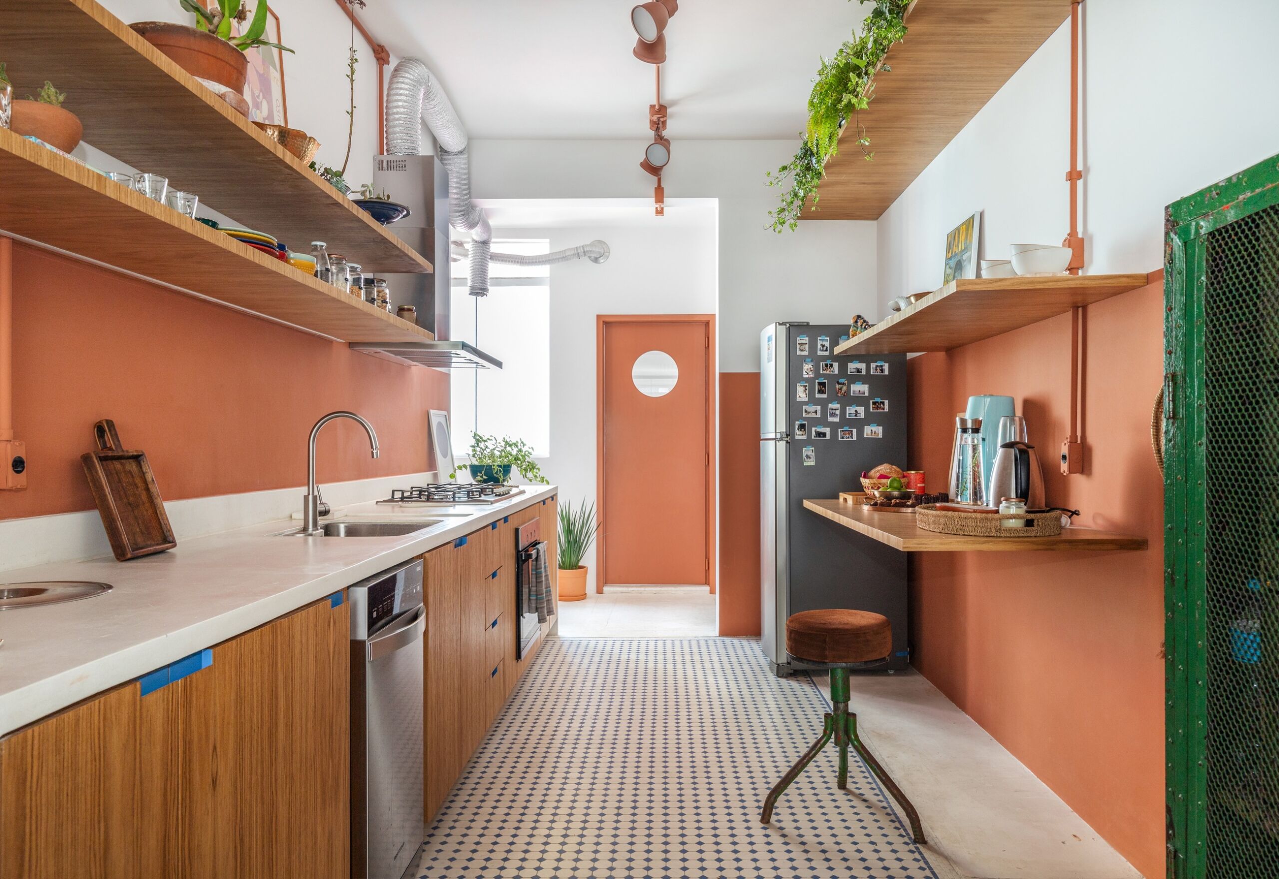 cozinha pegada industrial