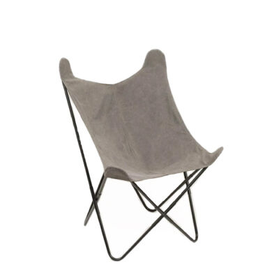 Cadeira butterfly cinza