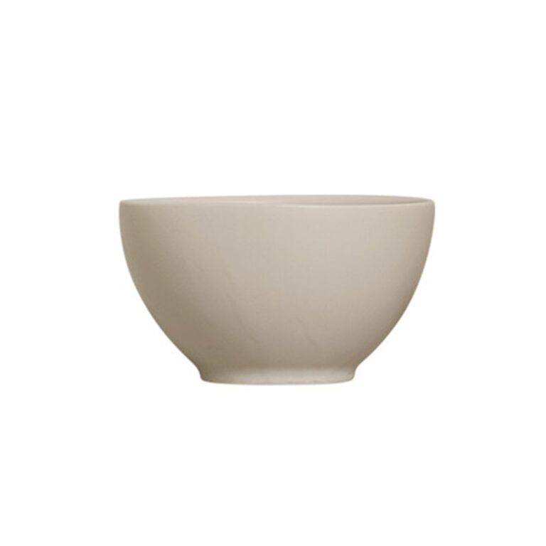 Jogo de Bowls em Cerâmica Stoneware Haya - Cru