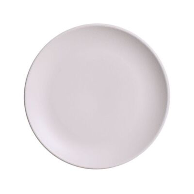 Jogo de Pratos para Sobremesa em Cerâmica Stoneware Haya - Cru