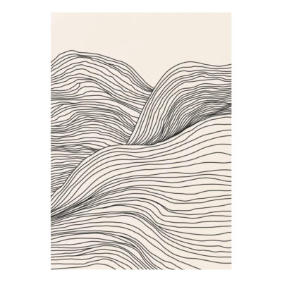 Abstract Lines Landscape - Firum Studio