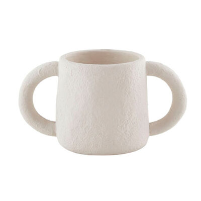 Cachepot em Cimento Juliana - Off White