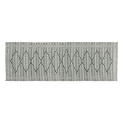 Passadeira Trilho Artesao - Verde Musgo