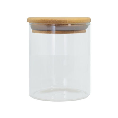 Porta-Mantimentos com Tampa em Bambu Vitória - 400ml