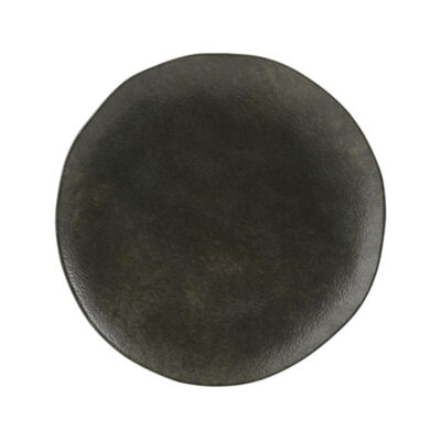 Jogo de Pratos Rasos em Cerâmica Orgânico Onyx