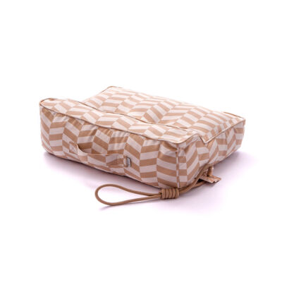 Cama Snooze Pufe Lazy Zig-Zag Champagne
