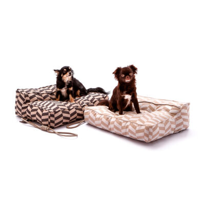 Cama Snooze Pufe Lazy Zig-Zag Chumbo