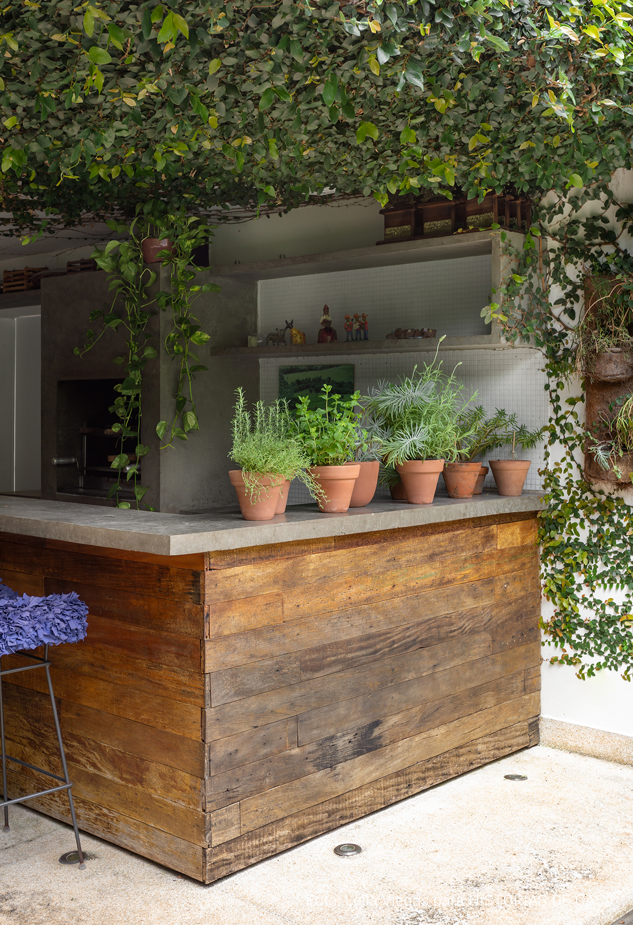 Casa com soluções sustentáveis e decoração afetiva